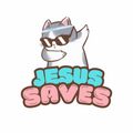 Jesus Saves Dab Cat Mug 15oz