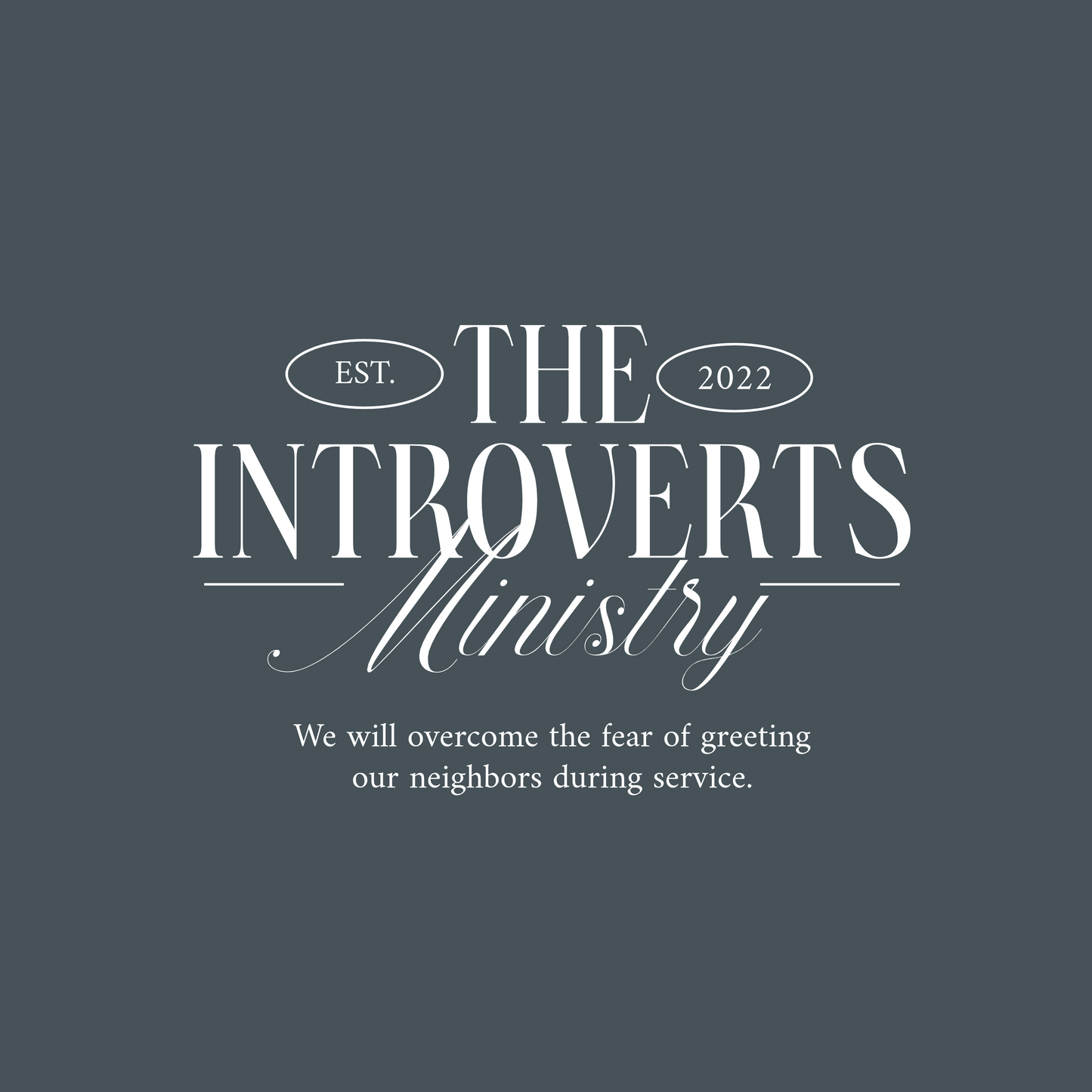 The Introverts Ministry Tee
