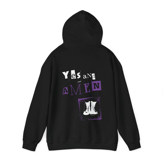 Yes and Amen (Boots) Unisex Heavy Blend™ Hoodie
