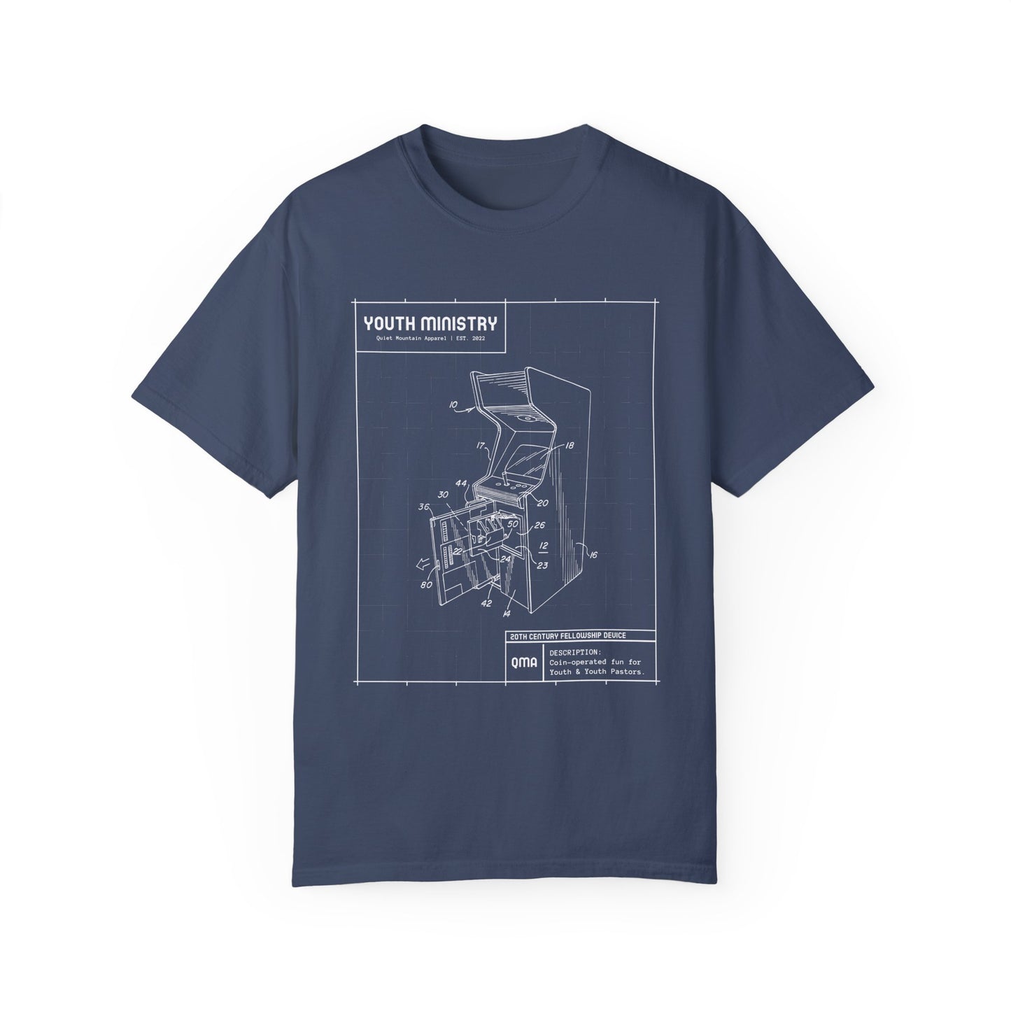 20th Century Fellowship Device Unisex Garment-Dyed T-shirt