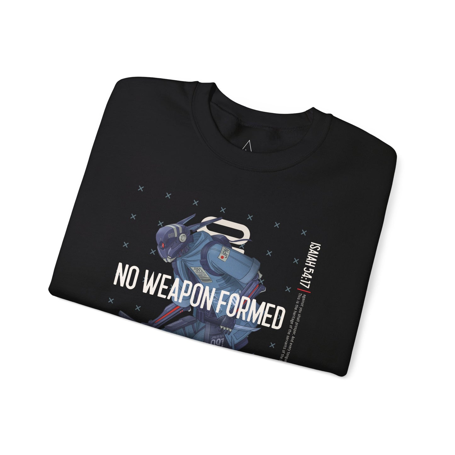 No Weapon Formed Sweatshirt Unisex Heavy Blend™ Crewneck Sweatshirt