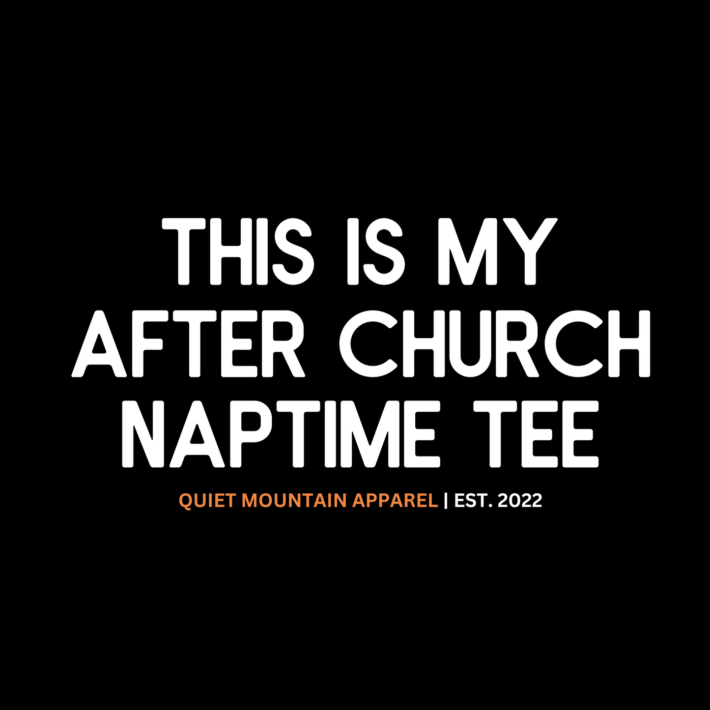 After Church Naptime Unisex Relaxed Fit Tee
