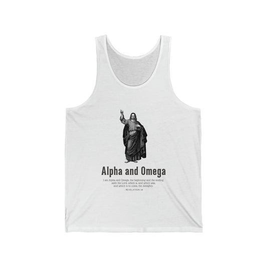 Alpha and Omega Unisex Jersey Tank Top